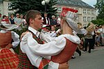 02.08.2003 WISLA  XL TYDZIEN KULTURY BESKIDZKIEJ TKB KOROWOD ZESPOLOW<br>ZESPOL ¯EJMIANA Z PODBRODZIA Z LITWY<br>plyta nr 10